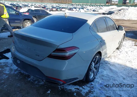 2024 Genesis G70 3.3T Awd Sport Advanced из США, поврежденный, VIN KMTG54SE5RU137863